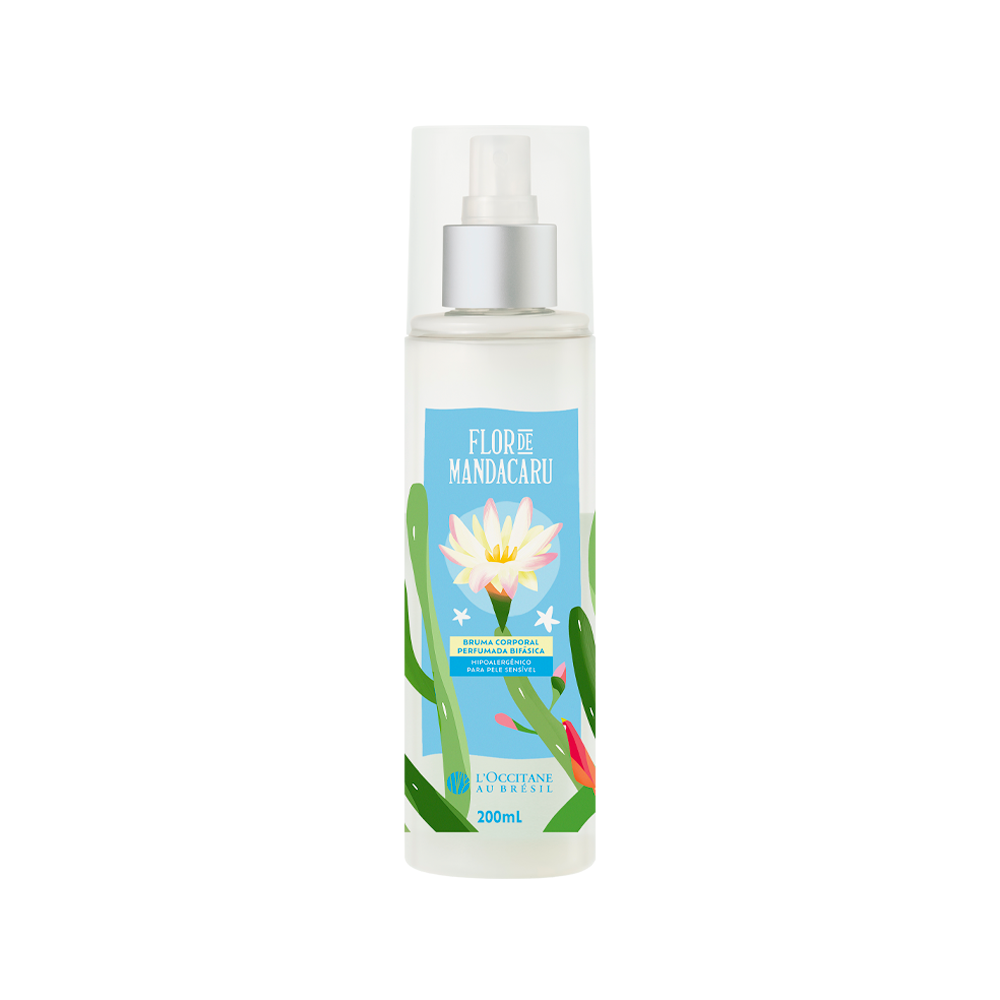 Bruma Corporal Perfumada Bifásica Flor de Mandacaru 200mL, ,  large image number 0